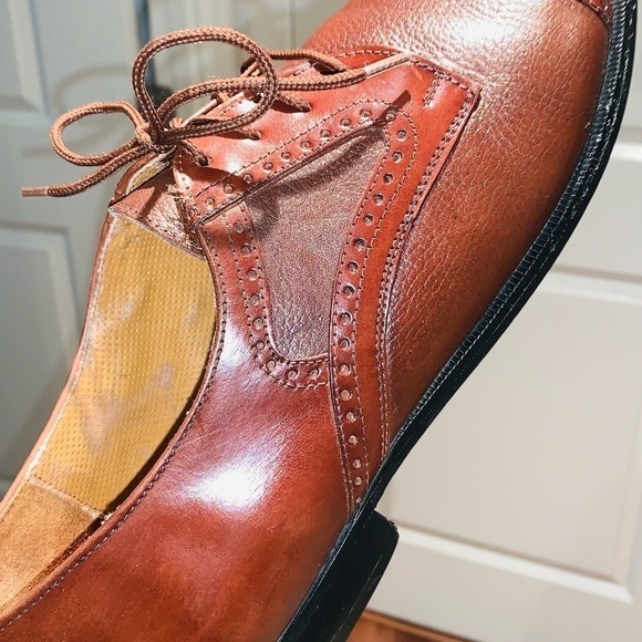 Giorgio Brutini Cap Toe Leather Oxfords. - Picture 9 of 15